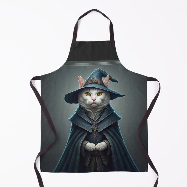 Item preview, The Feline Wizard: A Tarot Card of Magic and Mystery. Magical Cat Wizard - Amulet of Luck designed and sold by MarCreativArt.
