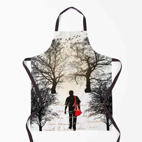 Item preview, "Silhouette of a Person Walking Through a Forest designed and sold by Graphollio-shop.