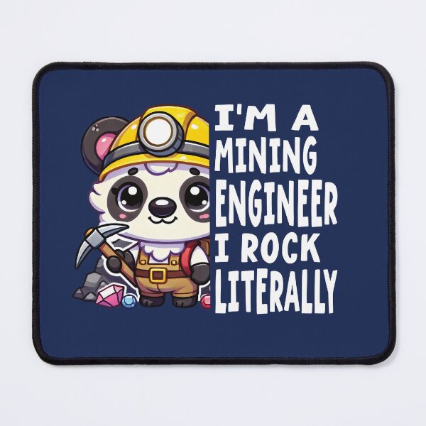 Item preview, I'm a Mining Engineer,  I Rock Literally! designed and sold by samah82.