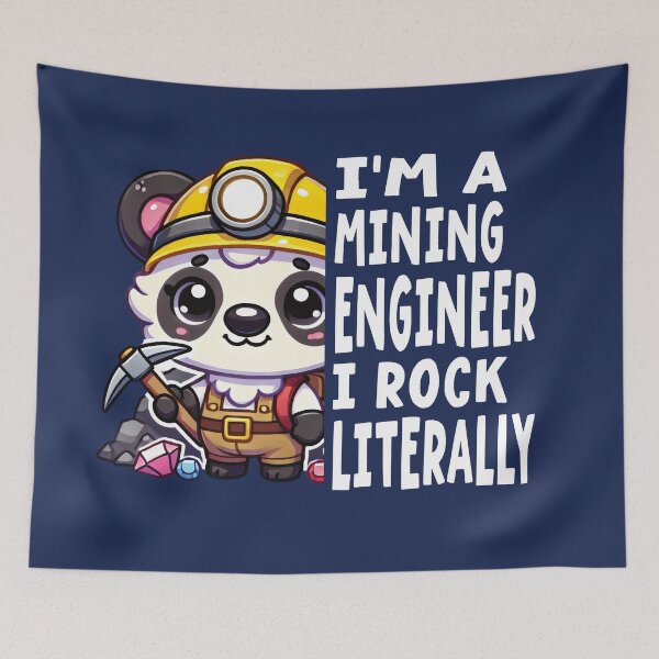 Item preview, I'm a Mining Engineer,  I Rock Literally! designed and sold by samah82.