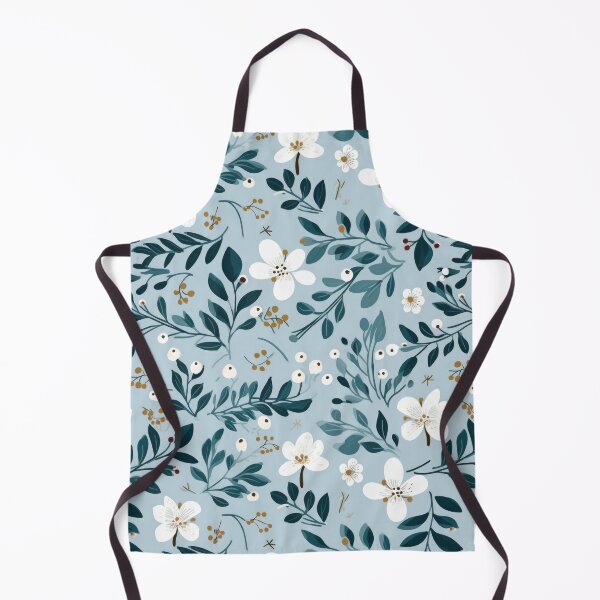 Item preview, Winter Blue Floral designed and sold by ArtLikeAisy.