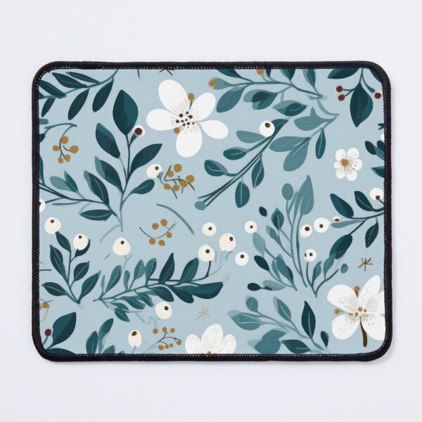 Item preview, Winter Blue Floral designed and sold by ArtLikeAisy.