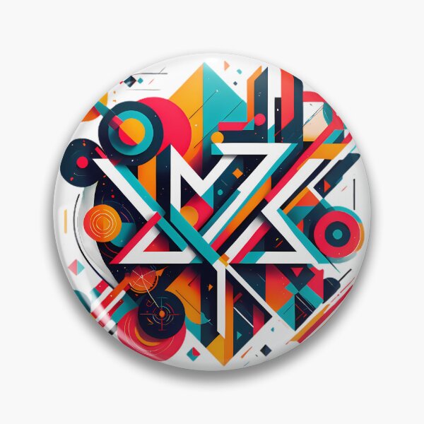 Item preview, Vibrant Geometric T-Shirt Collection designed and sold by ART ATTACK ZONE.