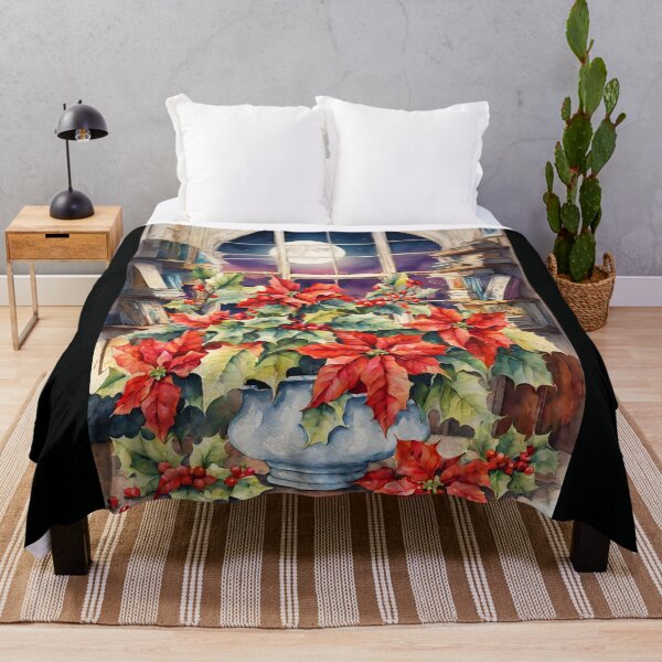 Item preview, A BEAUTIFUL POINSETTIA EVENING designed and sold by Tammera.