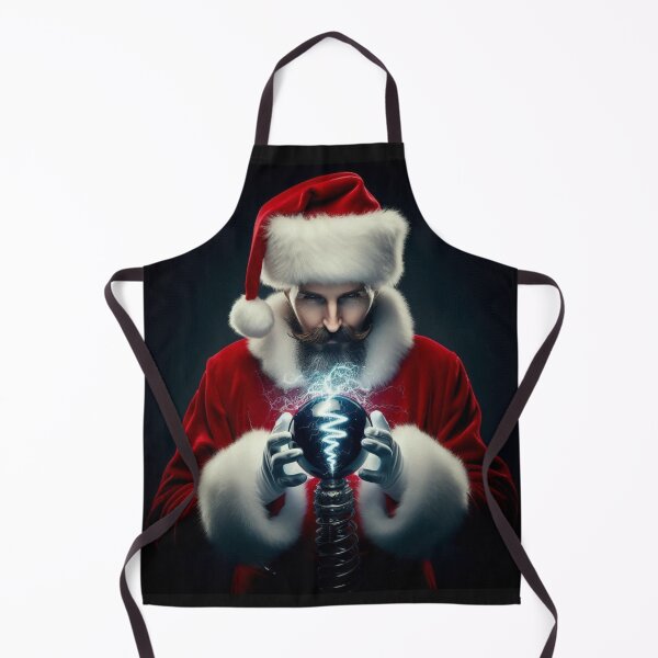 Item preview, Nikola Tesla Santa Claus designed and sold by sevenmountains.
