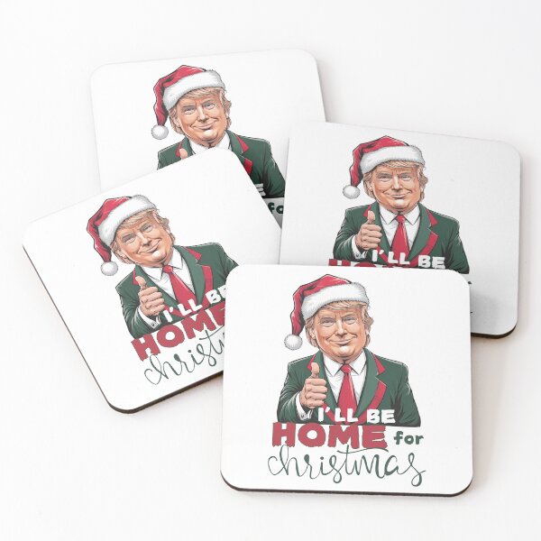 Item preview, I will be home for Christmas Trump designed and sold by Roy & Tiffany.