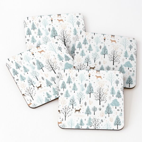Item preview, Winter Woodland Minimalism designed and sold by ArtLikeAisy.