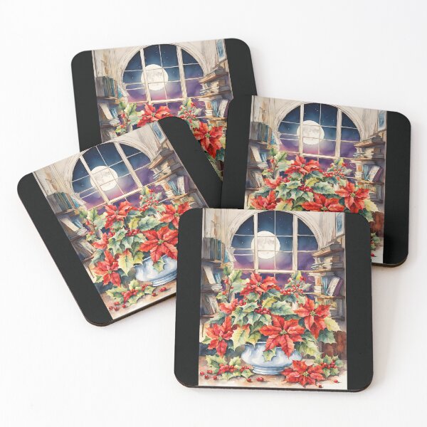 Item preview, A BEAUTIFUL POINSETTIA EVENING designed and sold by Tammera.