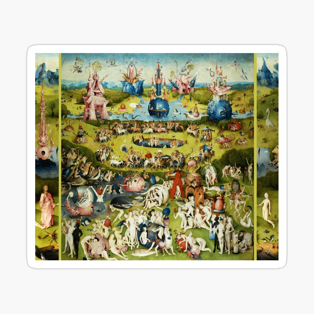 Garden of Earthly Delights , Paradise by Hieronymus Bosch