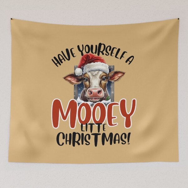 Item preview, Have yourself a MOOEY little Christmas! designed and sold by LovesLuLu.
