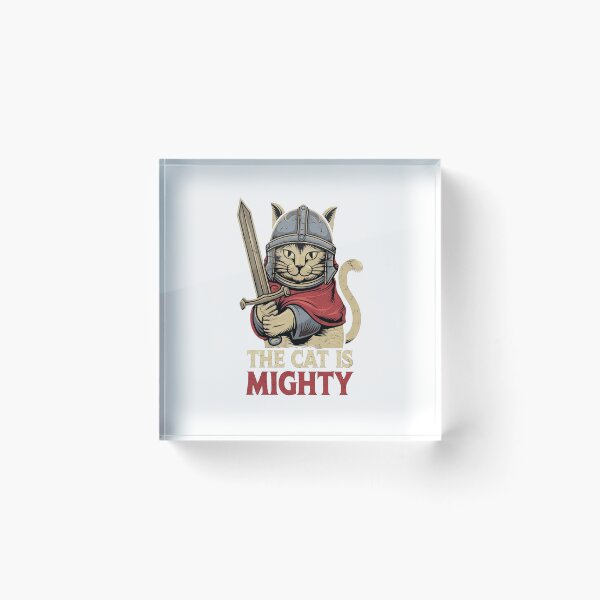 Item preview, The Cat Is Mighty designed and sold by lemurdesigns.