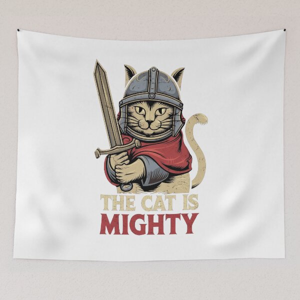 Item preview, The Cat Is Mighty designed and sold by lemurdesigns.