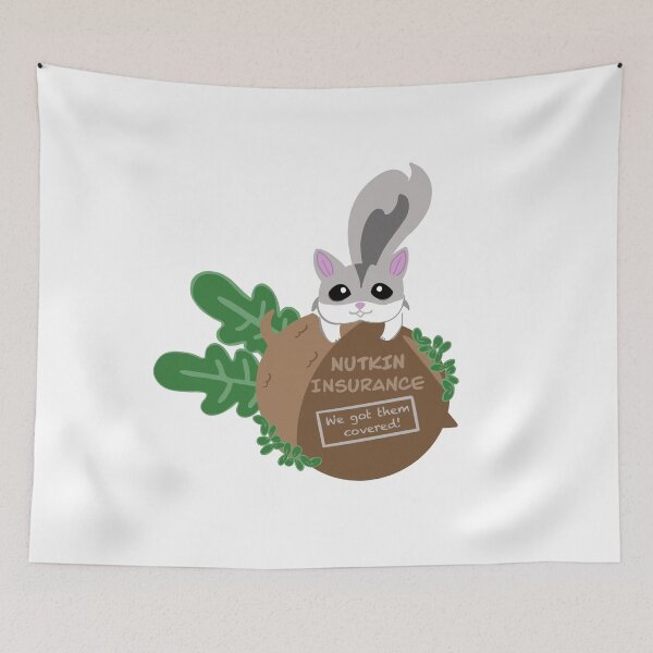 Item preview, FFXIV Nutkin Minion - Nutkin Insurance designed and sold by NorthyArts.