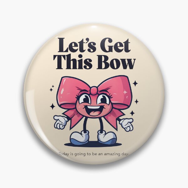 Item preview, Pink retro coquette vintage cartoon funny bow designed and sold by LeonaParadoxa.
