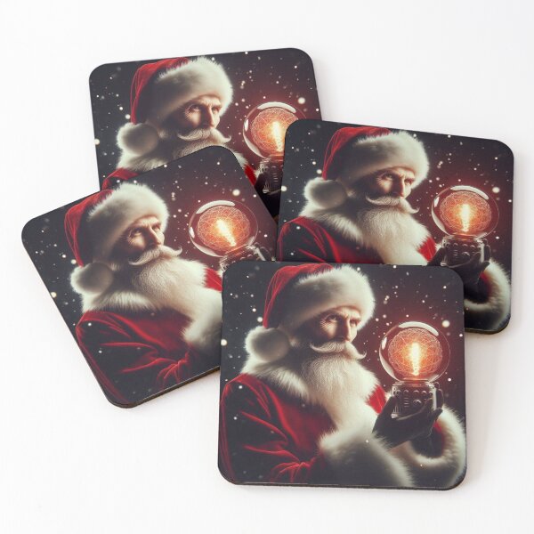 Item preview, Nikola Tesla Santa Claus designed and sold by sevenmountains.