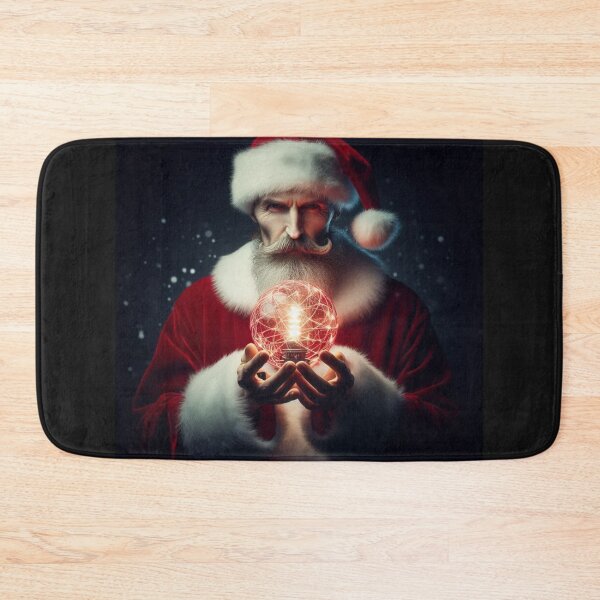 Item preview, Nikola Tesla Santa Claus designed and sold by sevenmountains.