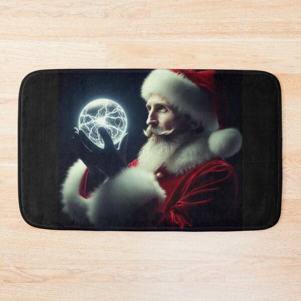 Item preview, Nikola Tesla Santa Claus designed and sold by sevenmountains.