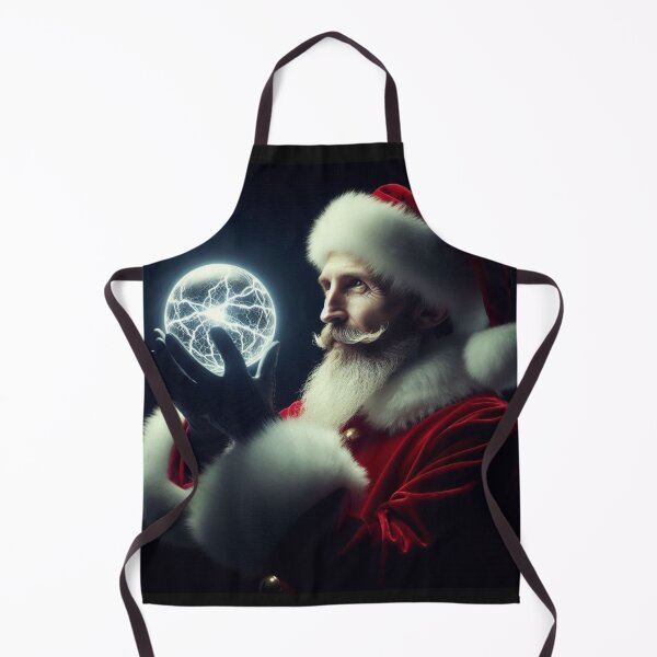 Item preview, Nikola Tesla Santa Claus designed and sold by sevenmountains.