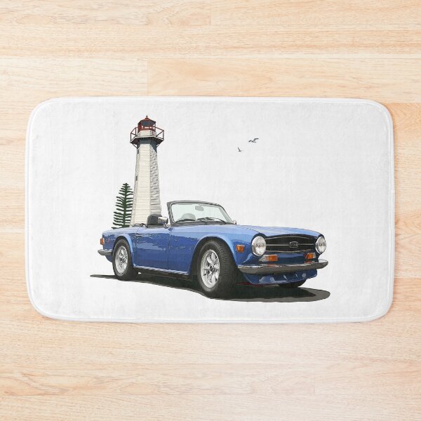 Item preview, Blue Triumph TR + Lighthouse  designed and sold by avenueart01.