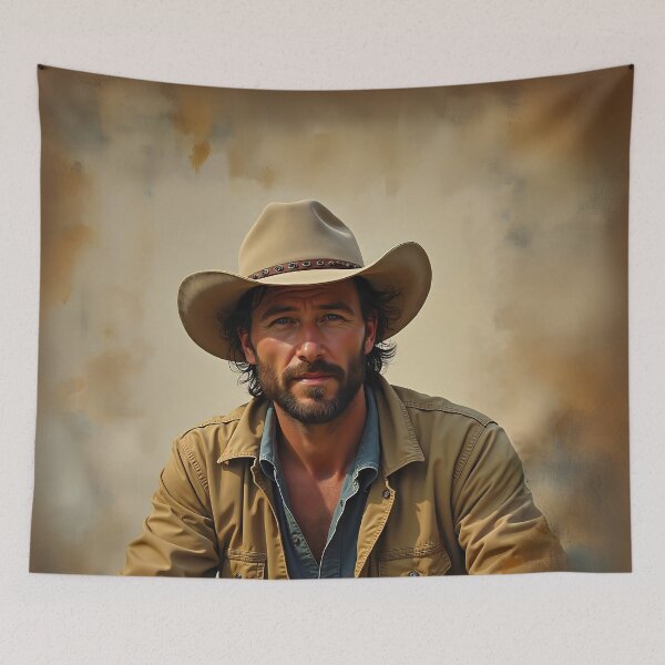 Item preview, The Cowboy designed and sold by PictureNZ.