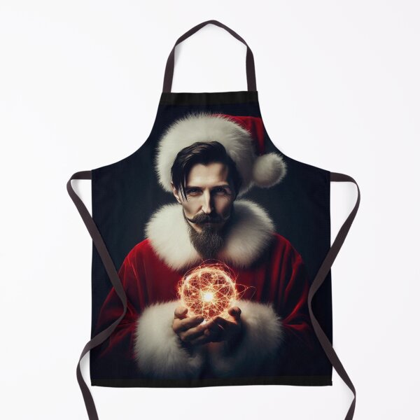 Item preview, Nikola Tesla Santa Claus designed and sold by sevenmountains.