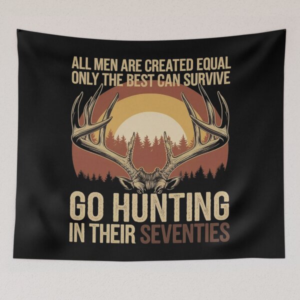 Item preview, All Men Are Created Equal Only The Best Can Still Go Hunting designed and sold by Mryoussefwac.