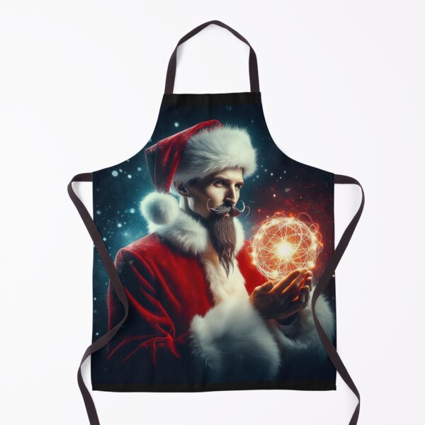 Item preview, Nikola Tesla Santa Claus designed and sold by sevenmountains.