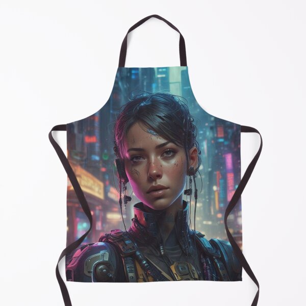 Item preview, Futuristic Cyber Scifi Girl designed and sold by highplacidity.