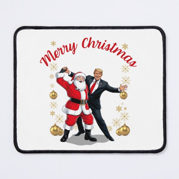 Artikelvorschau, Das beste Weihnachtsgeschenk aller Zeiten! Trump und der Weihnachtsmann tanzen entworfen und verkauft von PompousPeasant.
