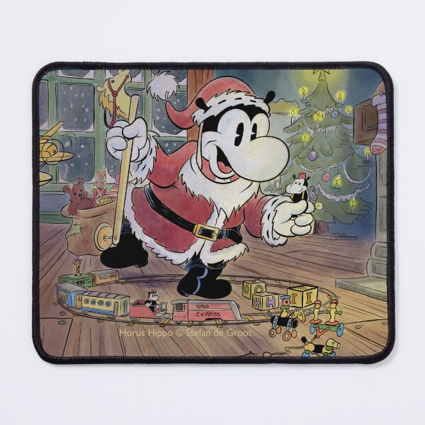 Item preview, Horus Hippo as Santa Claus designed and sold by Stayf.