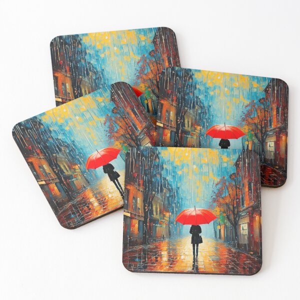Item preview, Walk in the Rain designed and sold by ArtFactoryAI.