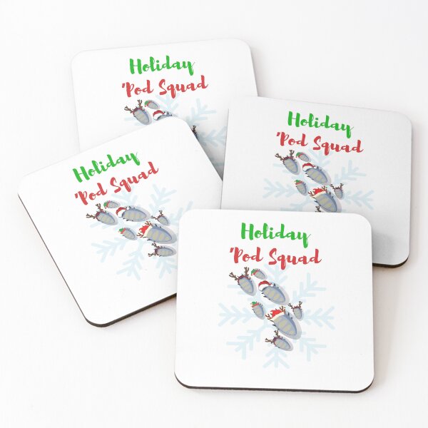 Item preview, Holiday 'Pod Squad designed and sold by Kindred & Thistle.