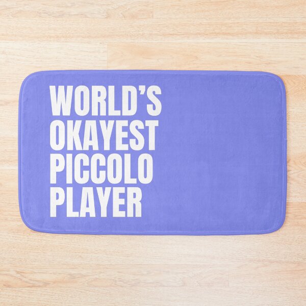 Item preview, World's Okayest Piccolo Player - White designed and sold by Cutsandsparks.