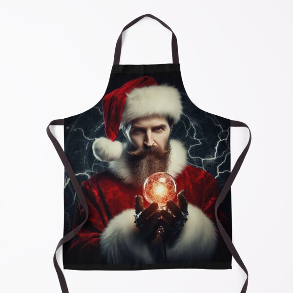Item preview, Nikola Tesla Santa Claus designed and sold by sevenmountains.