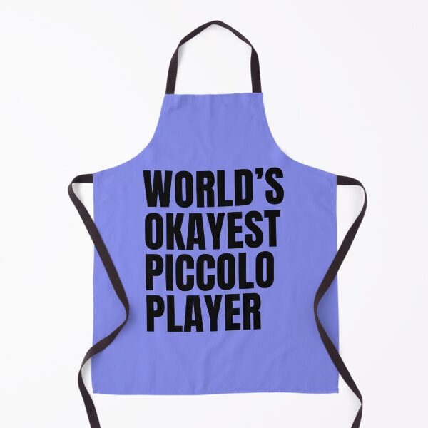 Item preview, World's Okayest Piccolo Player - Black designed and sold by Cutsandsparks.