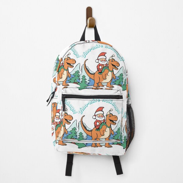Item preview, Dino-mite holidays - dinosaur santa designed and sold by Dudiudi.