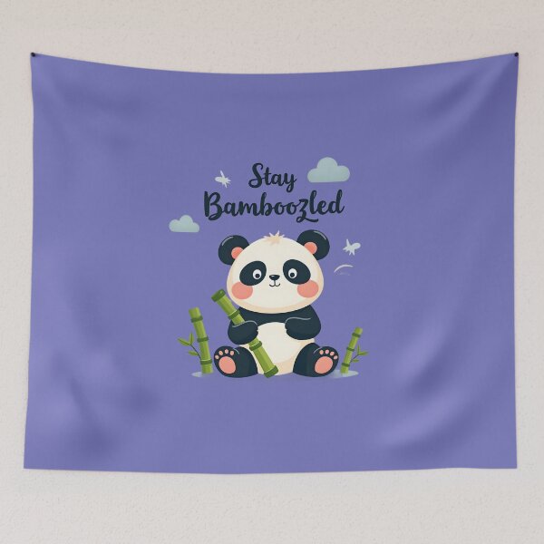 Item preview, Cute panda stay bamboozled designed and sold by FriendlyLlama.