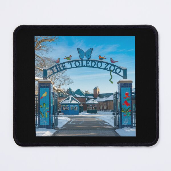 Item preview, Toledo Zoo Entrance Arch in Winter designed and sold by love3617.