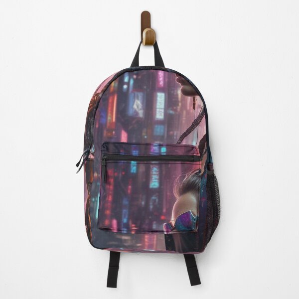Item preview, Futuristic Cyber Scifi Girl Abstract designed and sold by highplacidity.