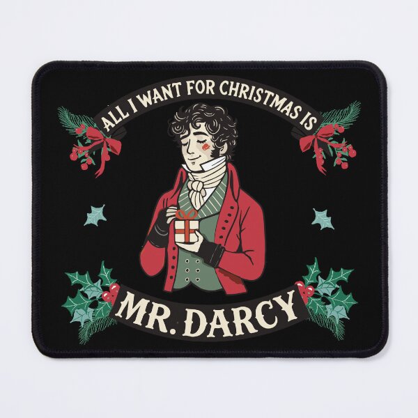 Item preview, All I want for christmas is Mr. Darcy designed and sold by Bookisha.