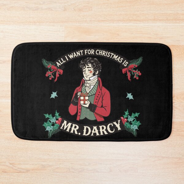 Item preview, All I want for christmas is Mr. Darcy designed and sold by Bookisha.