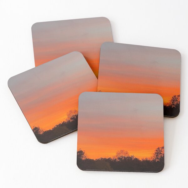 Item preview, Impressive Deep Orange Sunset designed and sold by CJRPics.