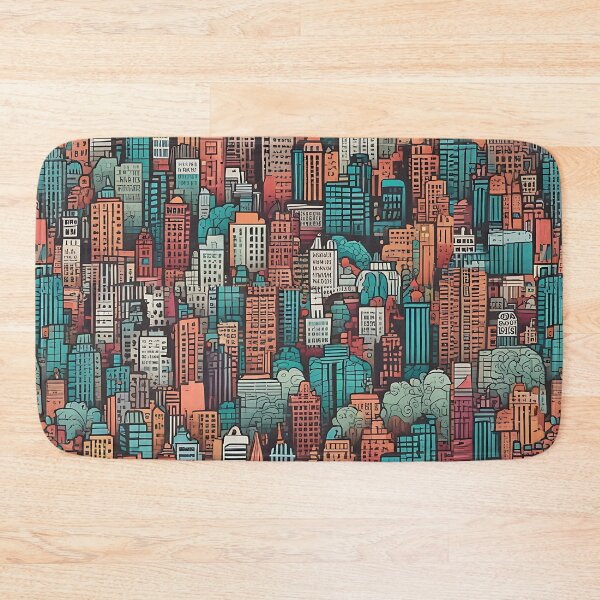 Item preview, Bright town designed and sold by Zenvo.