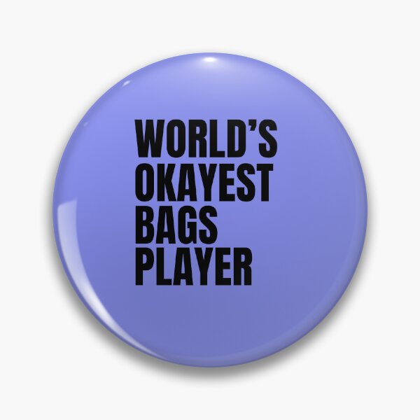 Item preview, World's Okayest Bags Player - Black designed and sold by Cutsandsparks.