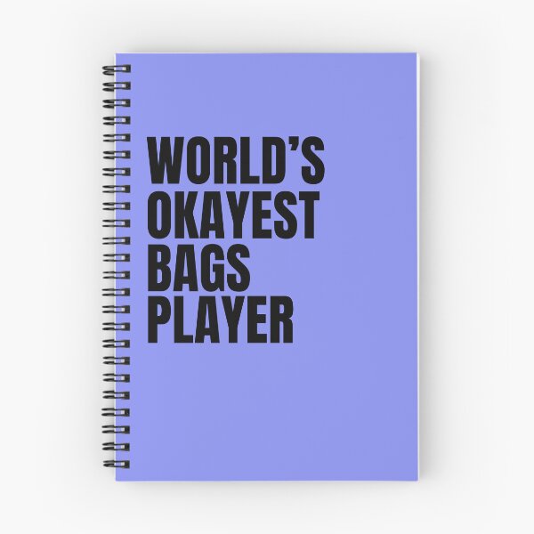 Item preview, World's Okayest Bags Player - Black designed and sold by Cutsandsparks.