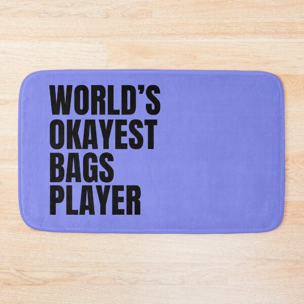 Item preview, World's Okayest Bags Player - Black designed and sold by Cutsandsparks.