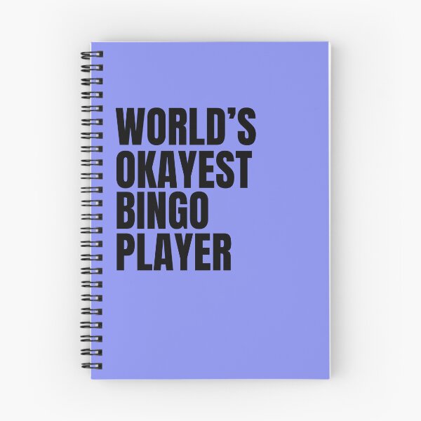 Item preview, World's Okayest Bingo Player - Black designed and sold by Cutsandsparks.