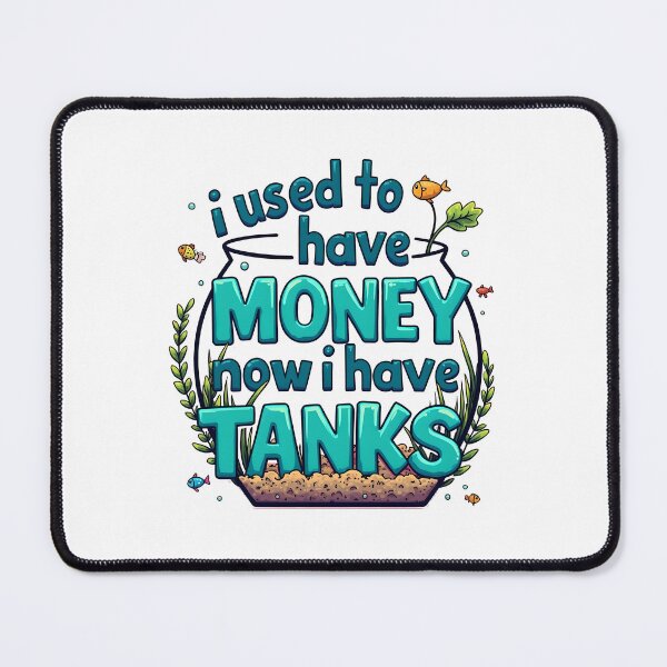 Item preview, I Used to Have Money, Now I Have Tanks designed and sold by kjp-design.
