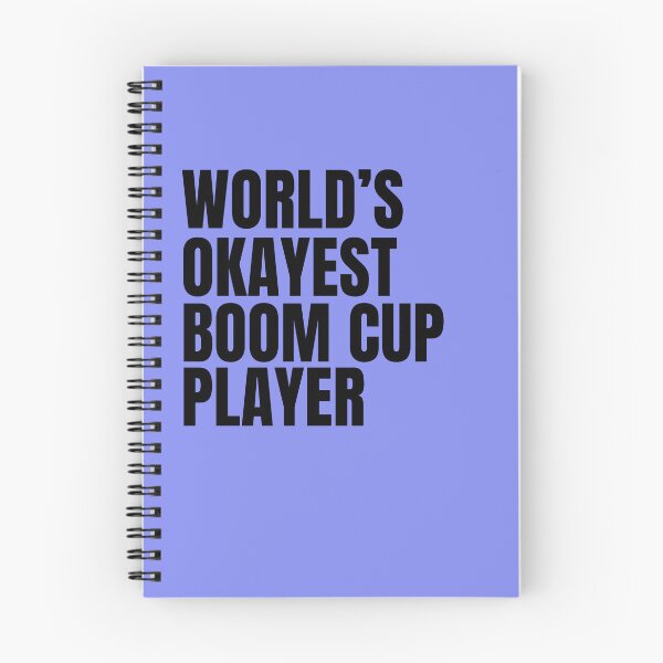 Item preview, World's Okayest Boom Cup Player - Black designed and sold by Cutsandsparks.