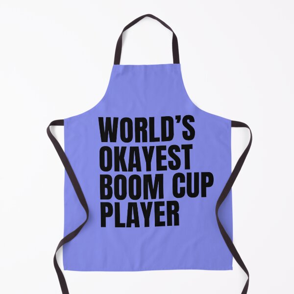 Item preview, World's Okayest Boom Cup Player - Black designed and sold by Cutsandsparks.